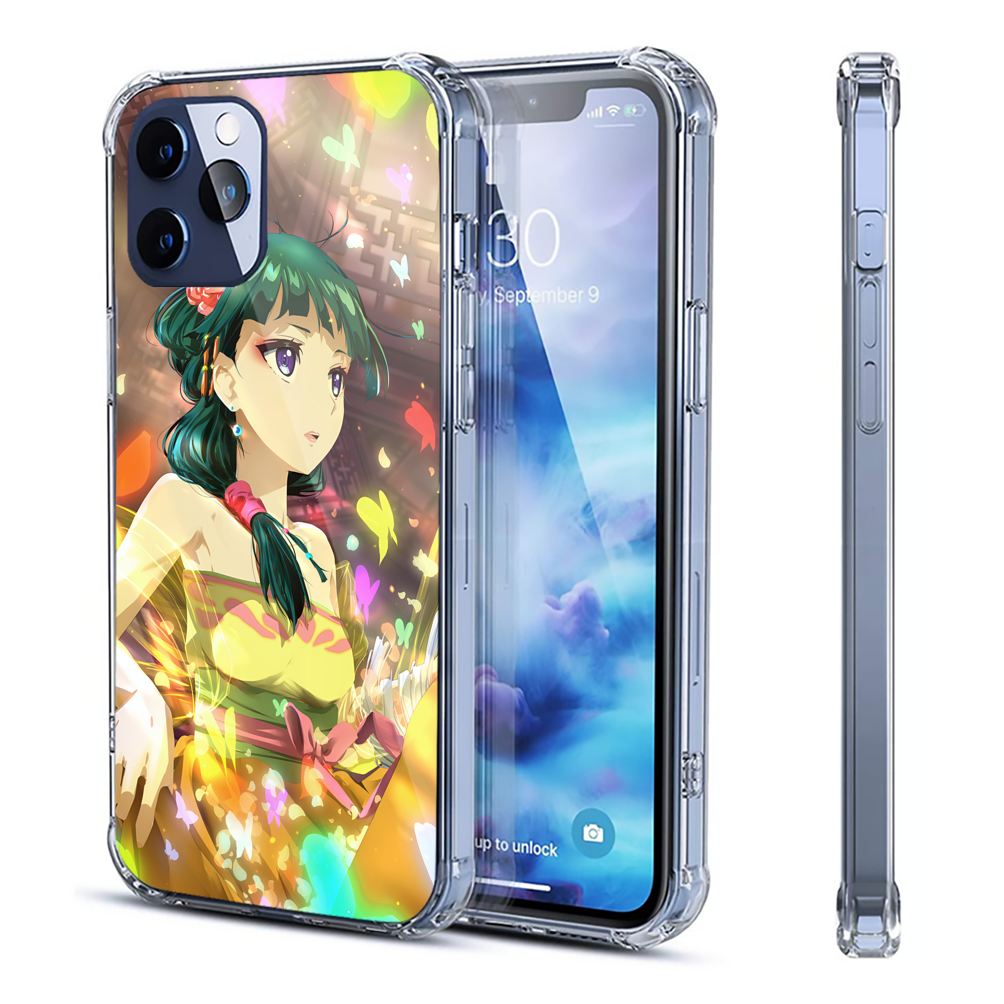 （画像用） 薬屋のひとりごと The Apothecary Diaries 【iPhone 12シリーズ対応】透明スマホケース（クリアソフトケース）